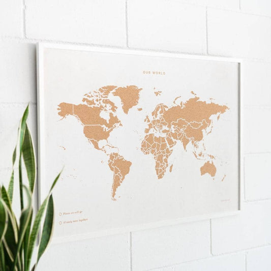 Mapamundi corcho - Woody Map Special Edition - Misswood