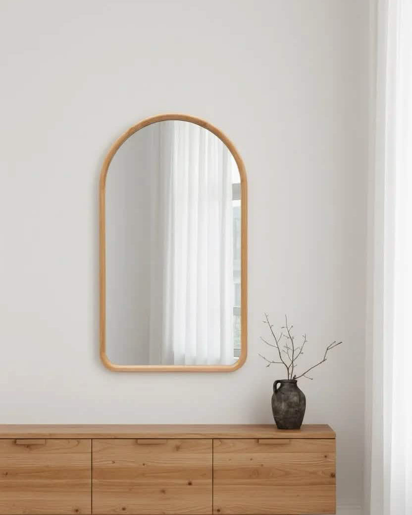 Espejo de madera - 100 cm x 60 cm - Misswood